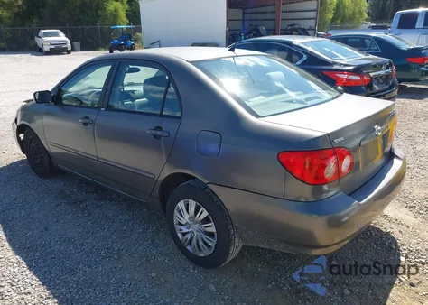 2006 Toyota Corolla Le z USA, uszkodzony, nr VIN 2T1BR30E56C625245